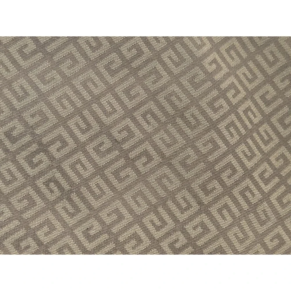 Givenchy Paris Neck Tie Monogram 100% Silk Yellow Tan Business Formal Dress